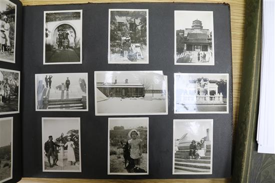 An early 20th century album of views of the Forbidden City and Summer Palace, Beijing